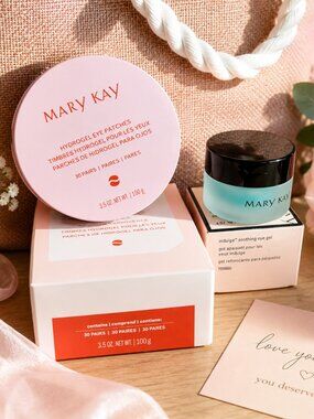 Mary Kay® Hydrogel Eye Patches, pk./30 pairs & Indulge® Soothing Eye Gel